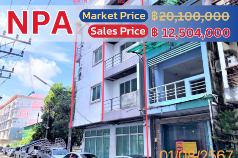 Spacious 4-Story Commercial Building in Patong – Special Price!