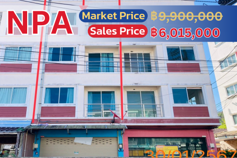 Spacious 4-story Commercial Building in Patong Regent 5, Phuket – Great Location for Business or Vacation Rental!