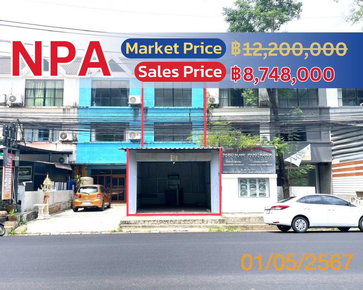 Exclusive Offer: 5-Bedroom Commercial Building in Phuket – Now at 8,748,000 THB!