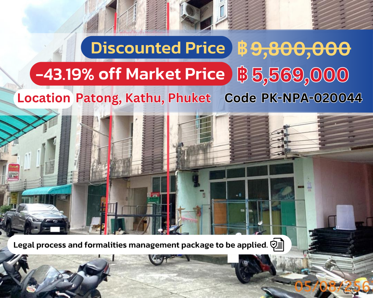 ✨Prime Commercial Property in Patong, Phuket – Ready to Move In!✨