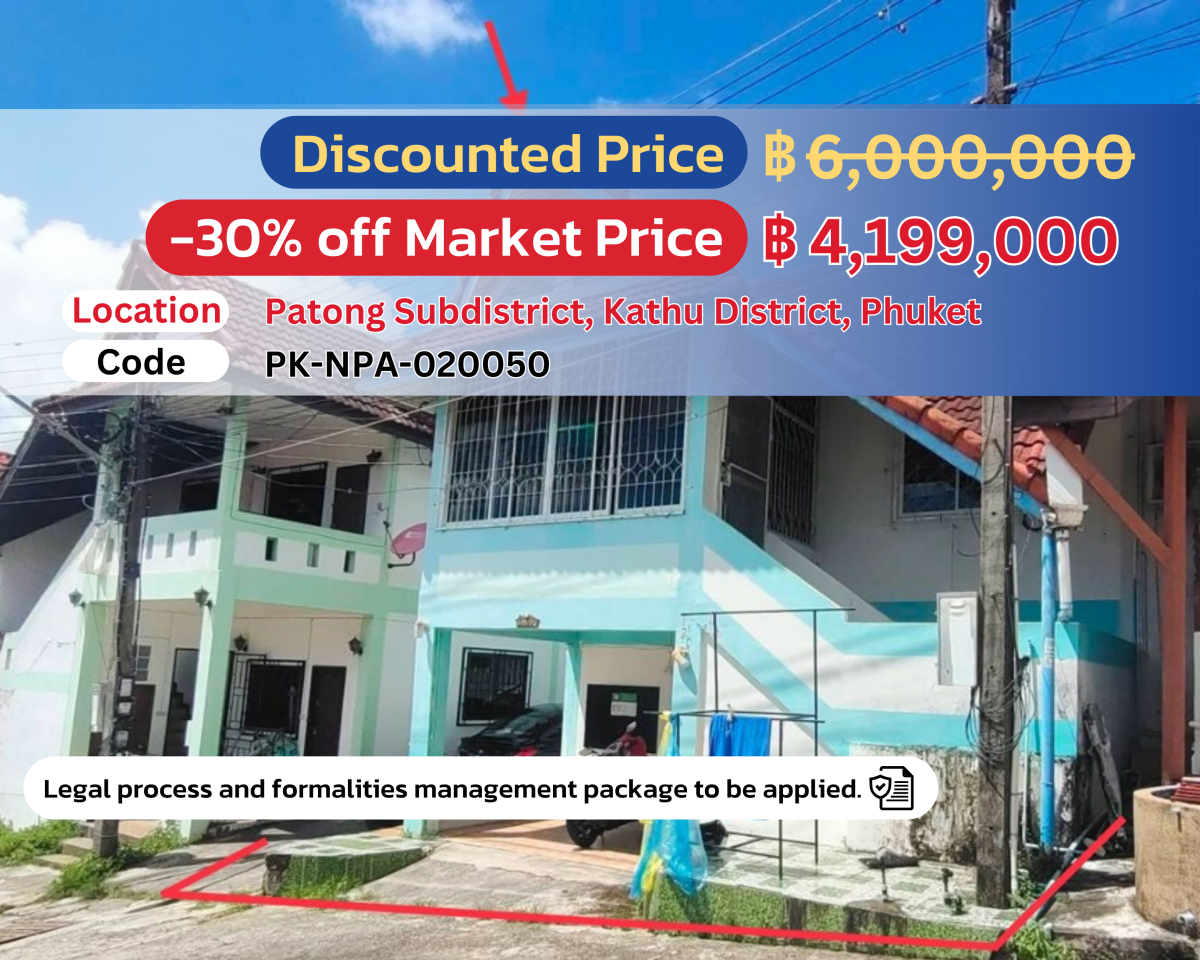 Spacious 2-Story House in Patong, Phuket – Special Price!