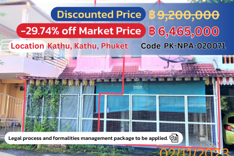 Spacious 2-Story Commercial Building in Kathu Thani – Great Deal!