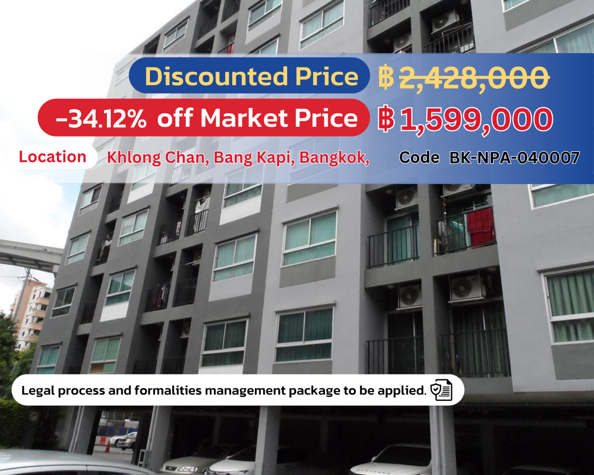 Modern Condo Living in the Heart of Ladprao! 🏢✨ Limited offer: Save 34.12%!