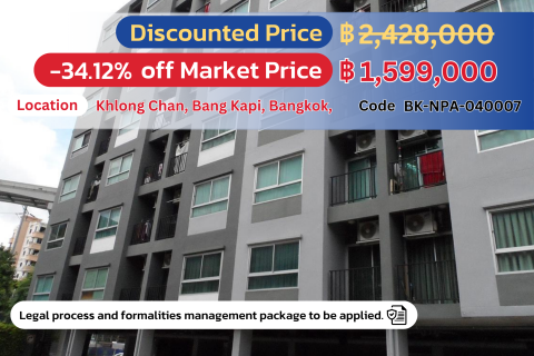 Modern Condo Living in the Heart of Ladprao! 🏢✨ Limited offer: Save 34.12%!