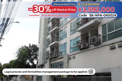 Modern Ratchada Condominium with Pool – 2-Bedroom in Bangkok’s Prime Location!