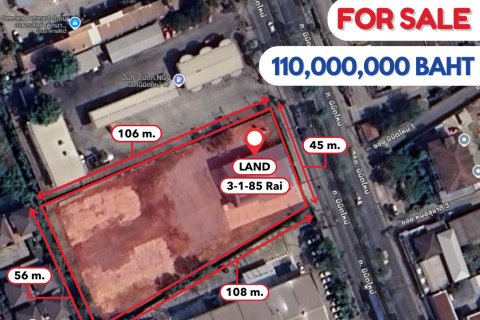 🌟 For Sale: Prime Land 3-1-85 Rai in Nimmitmai Close to BTS Convenient Transportation with Income Potential Price 110 Million Baht 🌟