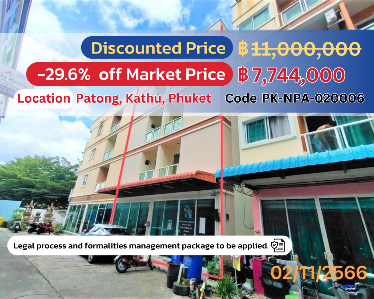 Prime Commercial Building in Patong - Special Offer!