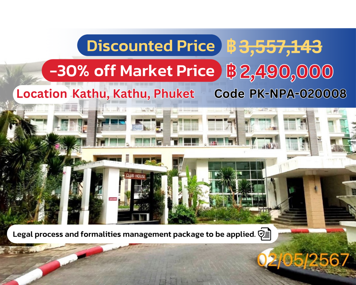 Modern Condo in Central Phuket - 1 Bedroom, 1 Bathroom, 2.49M THB