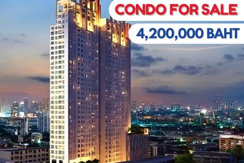 Luxury Condo in Thonglor | High Floor with Panoramic City Views – Only 4,200,000 THB!